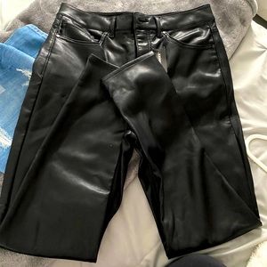 Leather pants